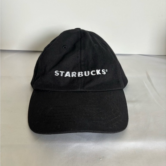 Starbucks black and white snapback hat‎ - Picture 1 of 5
